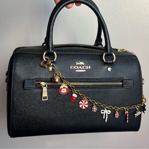 Christmas theme purse charm strap